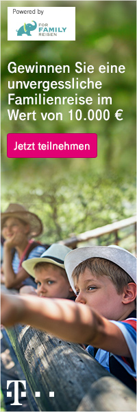 Telekom Gewinnspiel – Familienurlaub