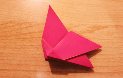 ᐅ Origami Huhn basteln | Origami Anleitung zum Falten